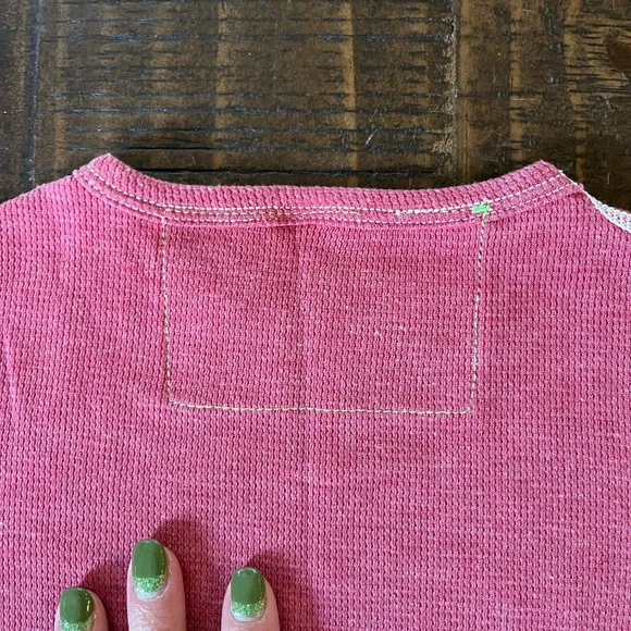 Aviator Nation Kids Pink and Gold Lightning Tee - Picture 5 of 5